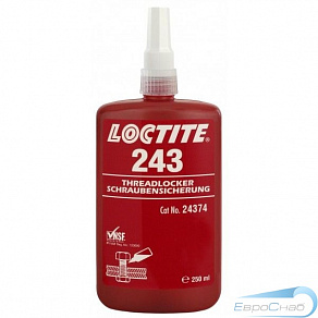 Фиксатор резьбы средней прочности Loctite 243